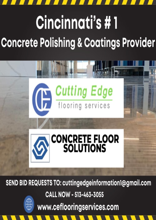 Concrete Coatings Cutting Edge Flooring Services LLC